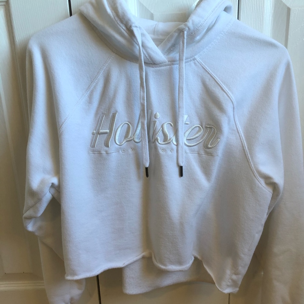 Cropped Hollister hoodie